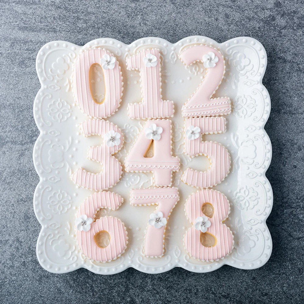 Large Numbers Cookie Cutters B - Kitchen Baking Products review and price