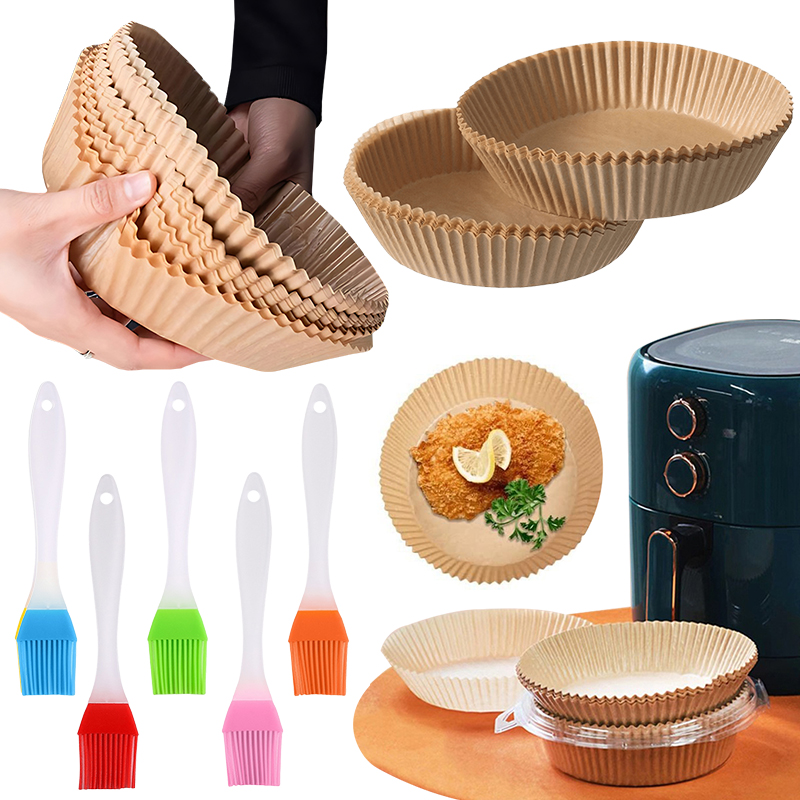 50/100PCS Air Fryer Paper Plat - Kitchen Baking Set review and price