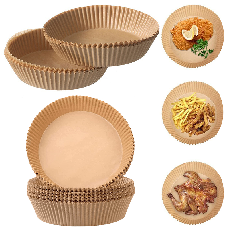 50/100PCS Air Fryer Paper Plat - Kitchen Baking Set review and price