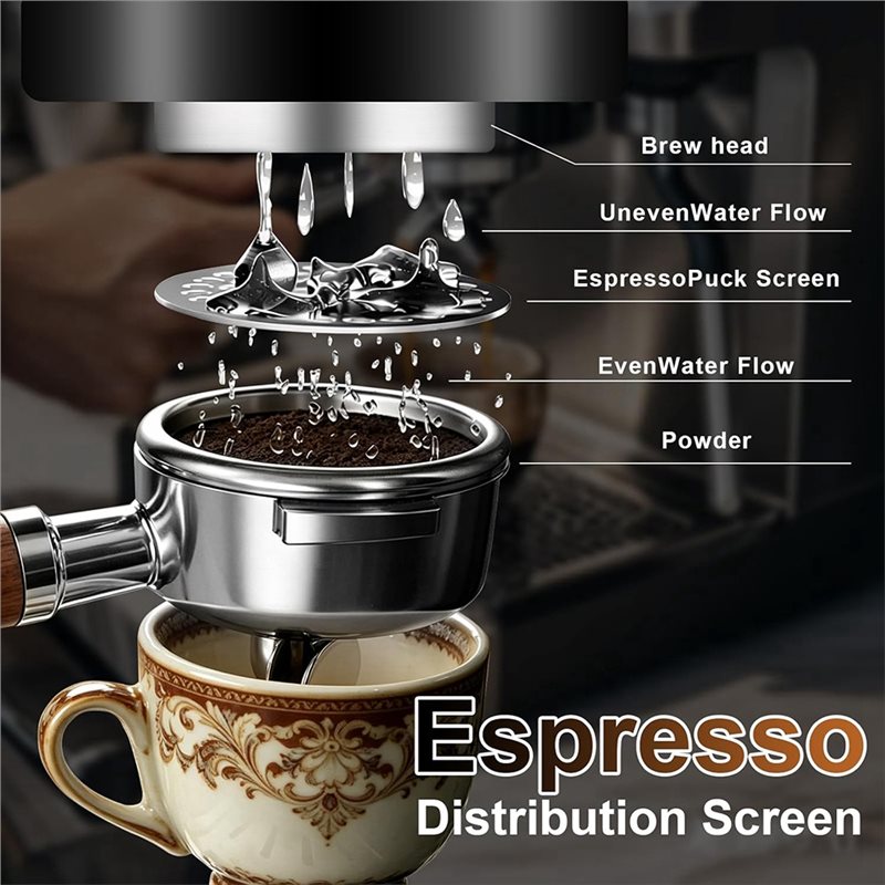 Espresso Puck Screen Magnetic  - Breville Espresso Barista Express review and price