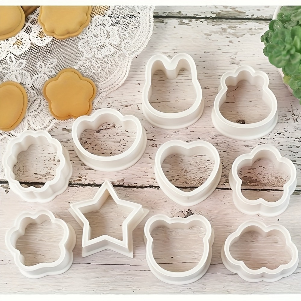 10Pcs Cookie Biscuit  Cutters  - Cookie Cutter Set review and price