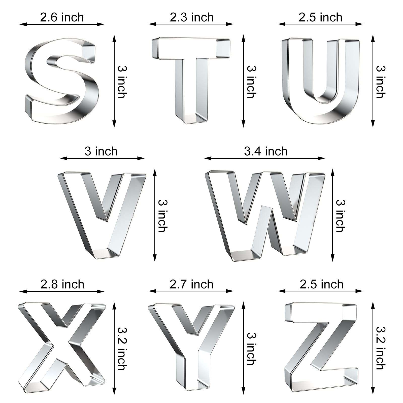 Letter Cookie Cutters Shapes - - Cookie Cutter Set review and price