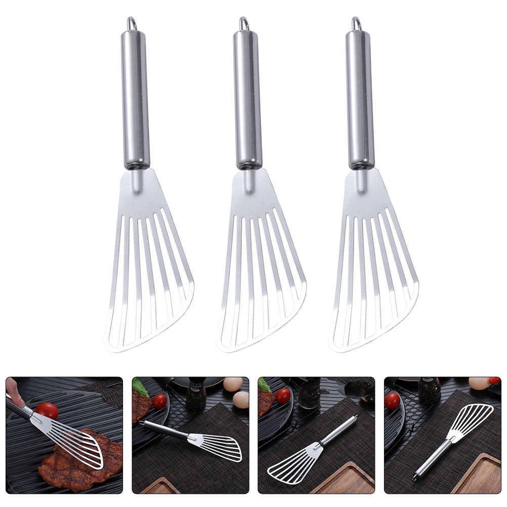3pcs Stainless Steel Spatula F - Kitchen Baking Cooking review and price