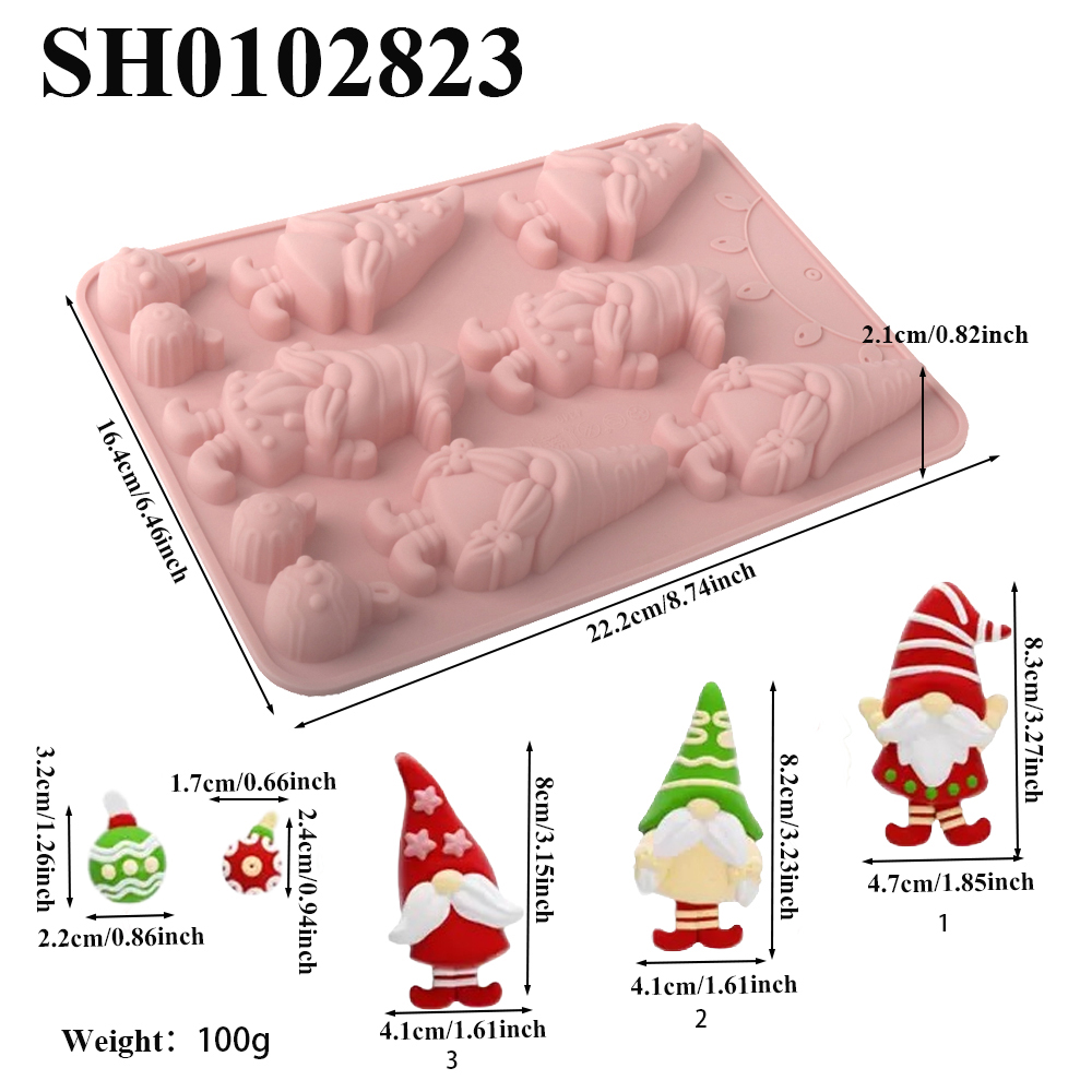 Christmas Element Silicone Cho - Kitchen Design For Baking review and price