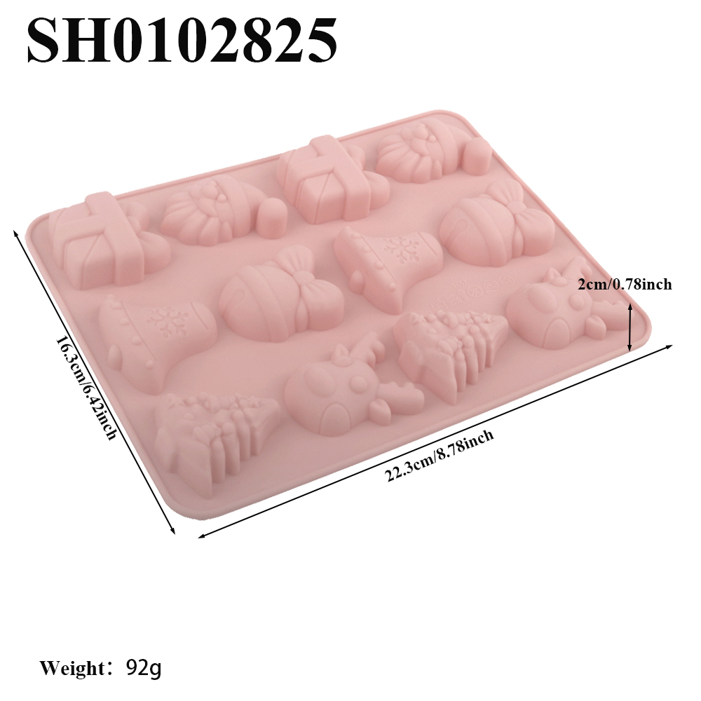 Christmas Element Silicone Cho - Kitchen Design For Baking review and price