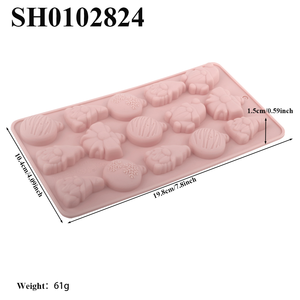 Christmas Element Silicone Cho - Kitchen Design For Baking review and price