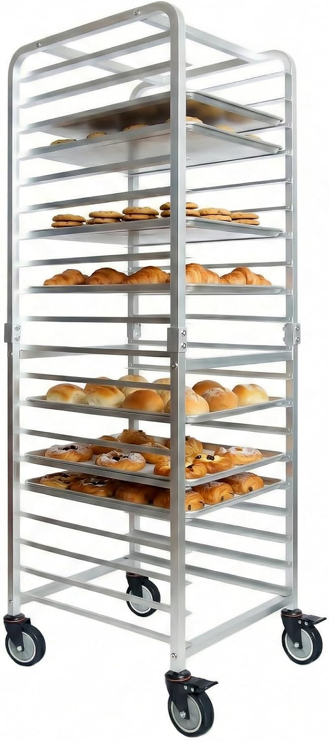 Commercial 20 Tier Stainless S - Kitchen Baking Sheet Organizer review and price