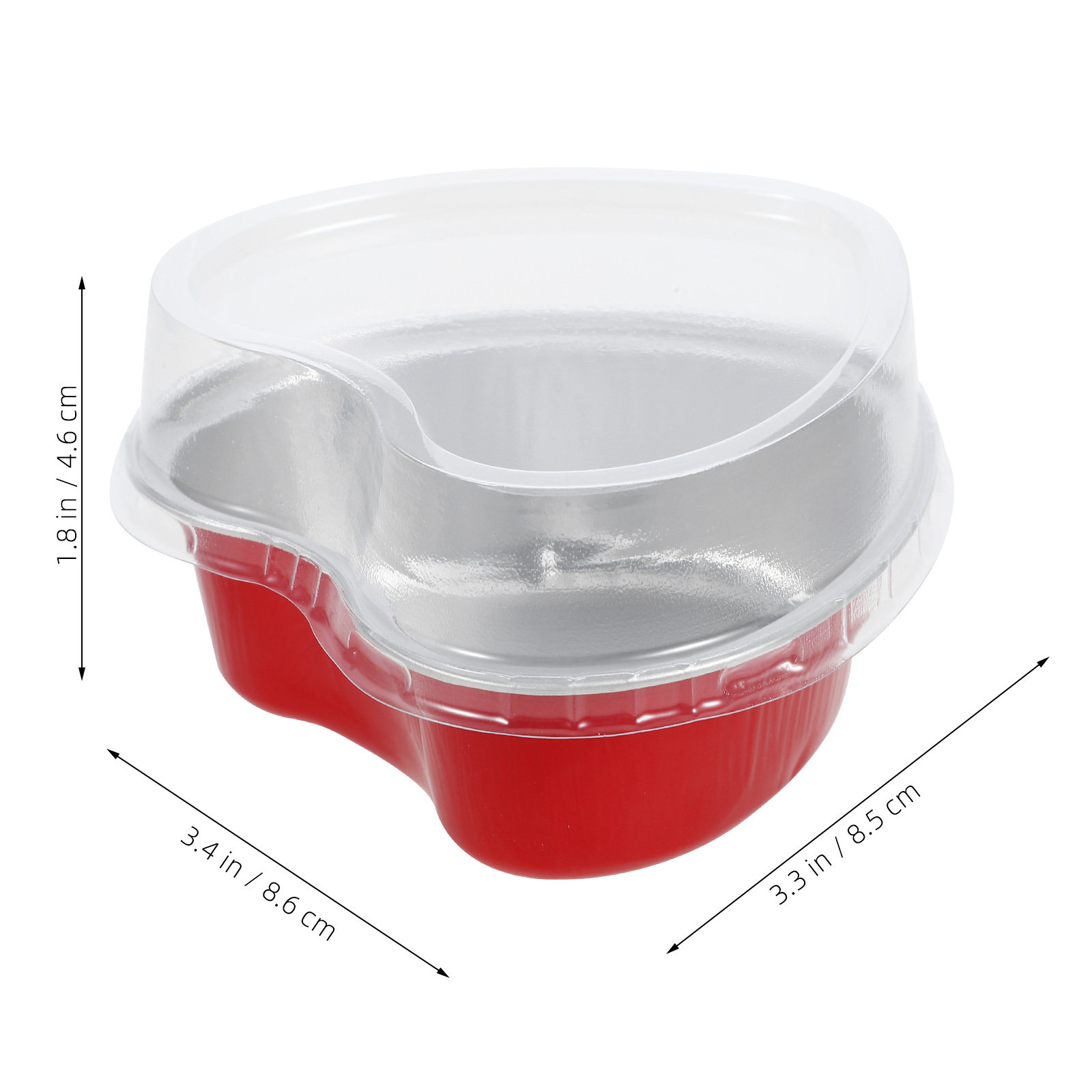 20Sets Aluminum Foil Heart Sha - Kitchen Baking Pan review and price
