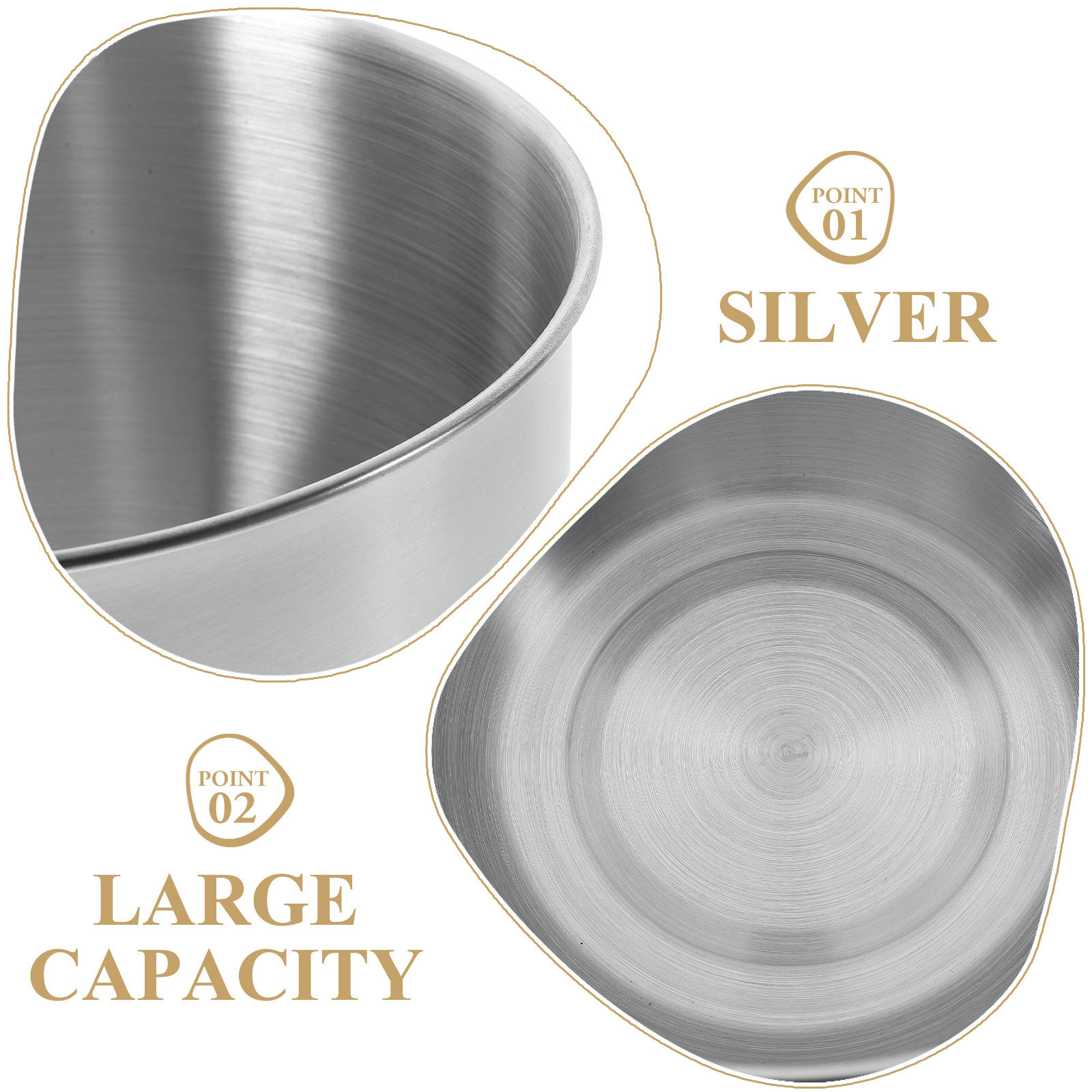 Deep Stainless Steel Mixing Bo - Kitchen Baking Cooking review and price