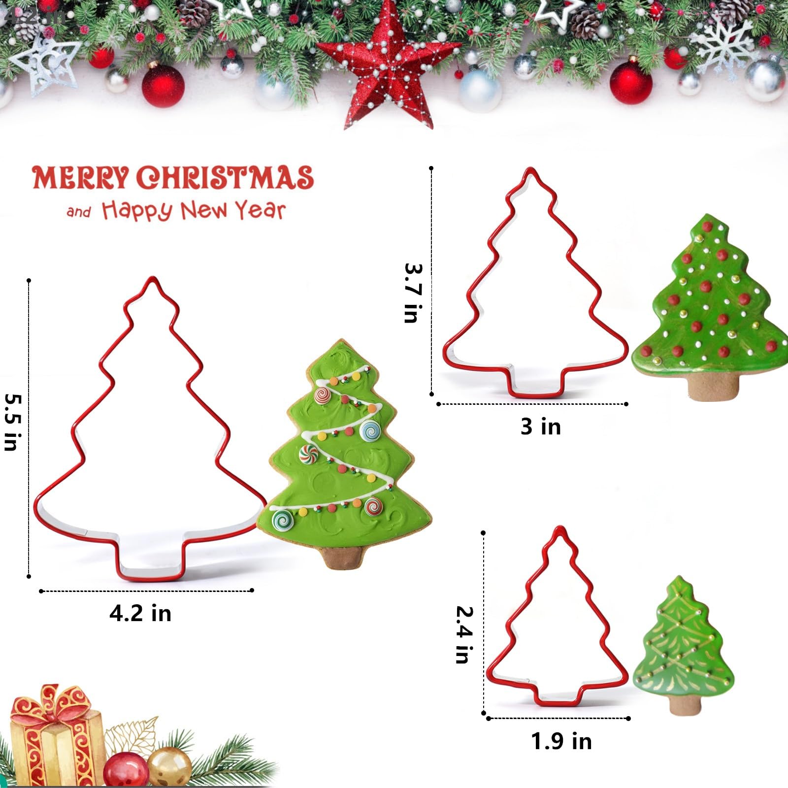 FAIS DU 3pcs Christmas Tree Co - Cookie Cutter Set review and price