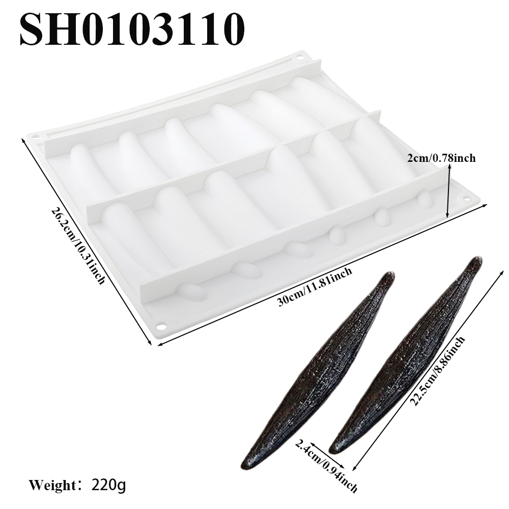1 or 6 or 10-Cell Vanilla Pod  - Kitchen Design For Baking review and price