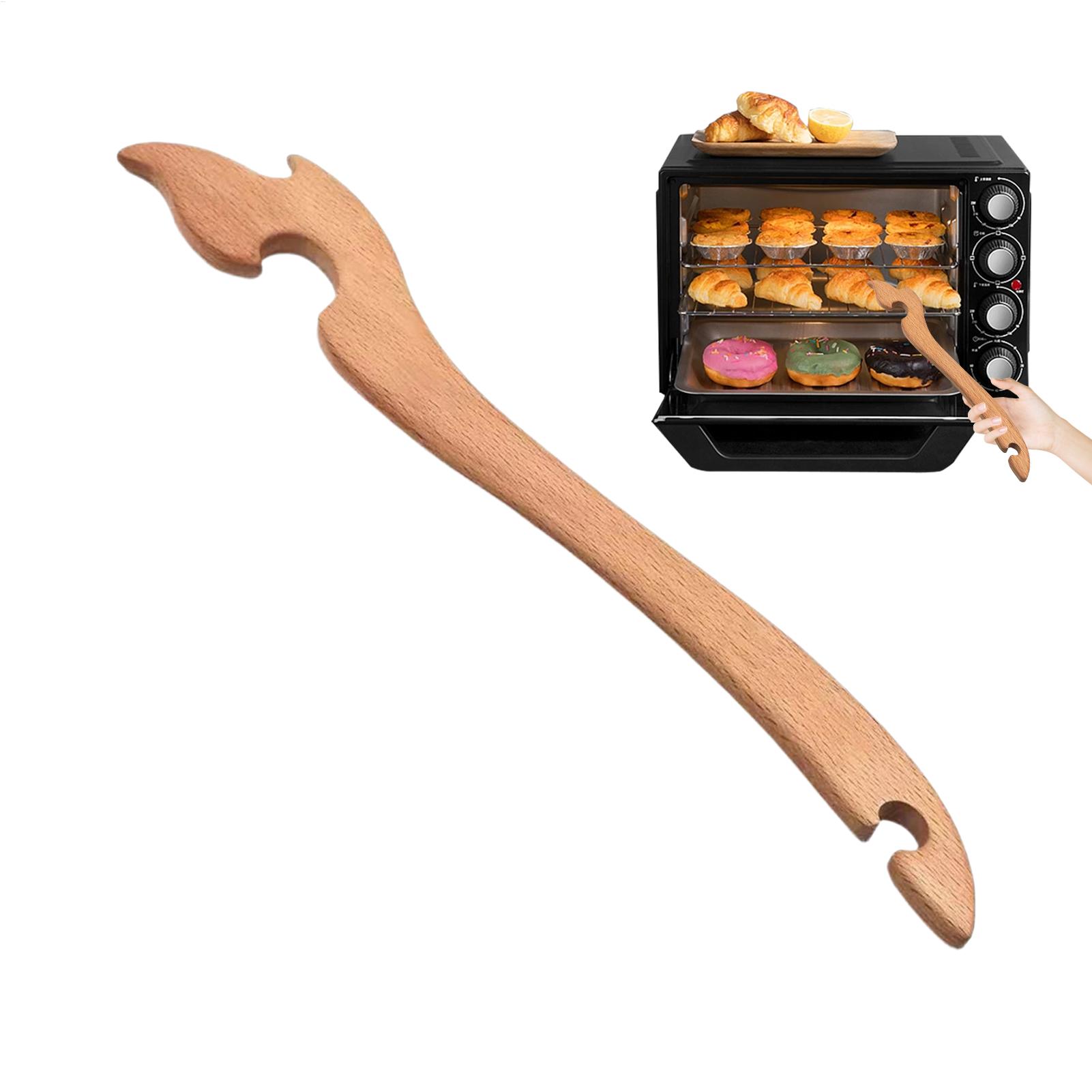 Oven Rack Puller Tool Wooden L - Cool Kitchen Baking Gadgets review and price