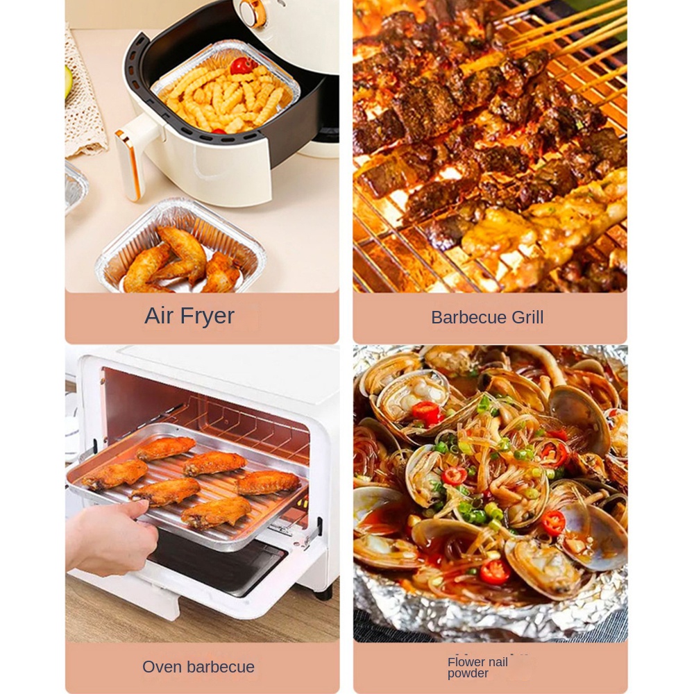20CM Air Fryer Aluminum Foil P - Kitchen Baking Pan review and price