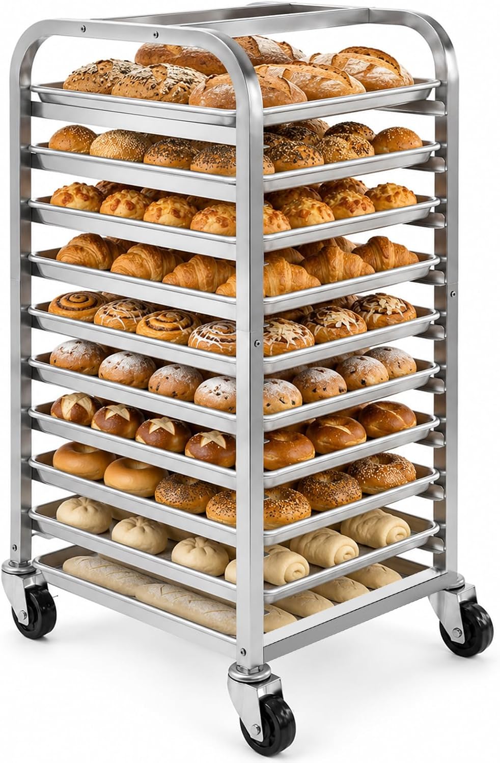 10 Tier Stainless Steel Sheet  - Kitchen Baking Sheet Organizer review and price
