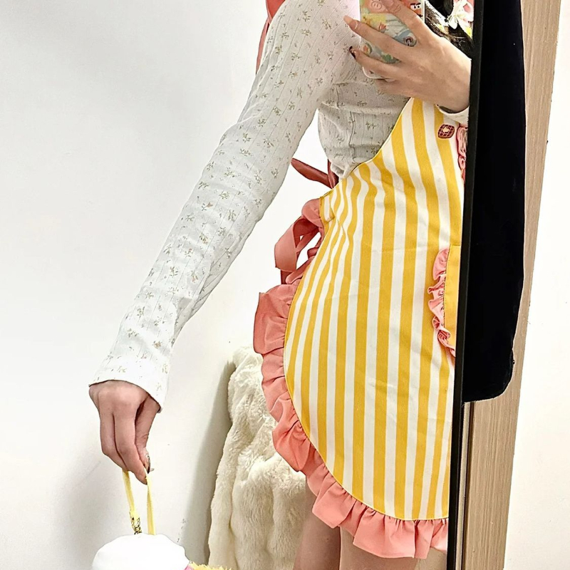 1pc Cute Striped Apron Princes - Kitchen Baking Must Haves review and price