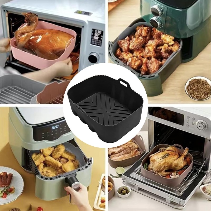 Reusable Silicone Air Fryer Li - Kitchen Baking Cooking review and price