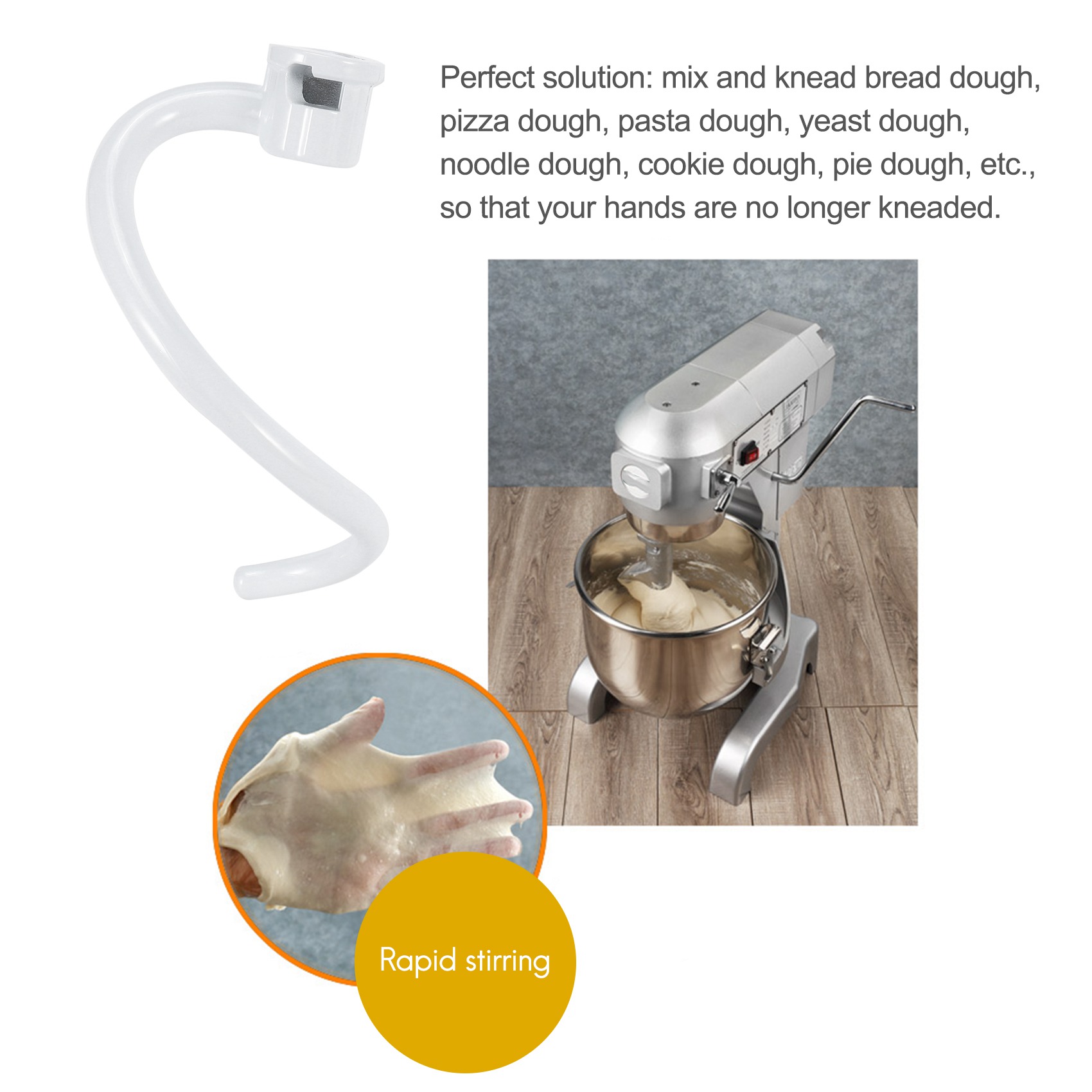 AEE6-Spiral Dough Hook Replace - Kitchen Baking Aid review and price